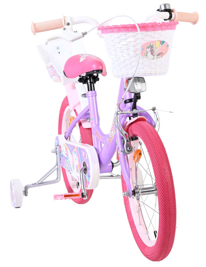 Load image into Gallery viewer, Volare unicorn kinderfiets - meisjes - 16 inch - paars
