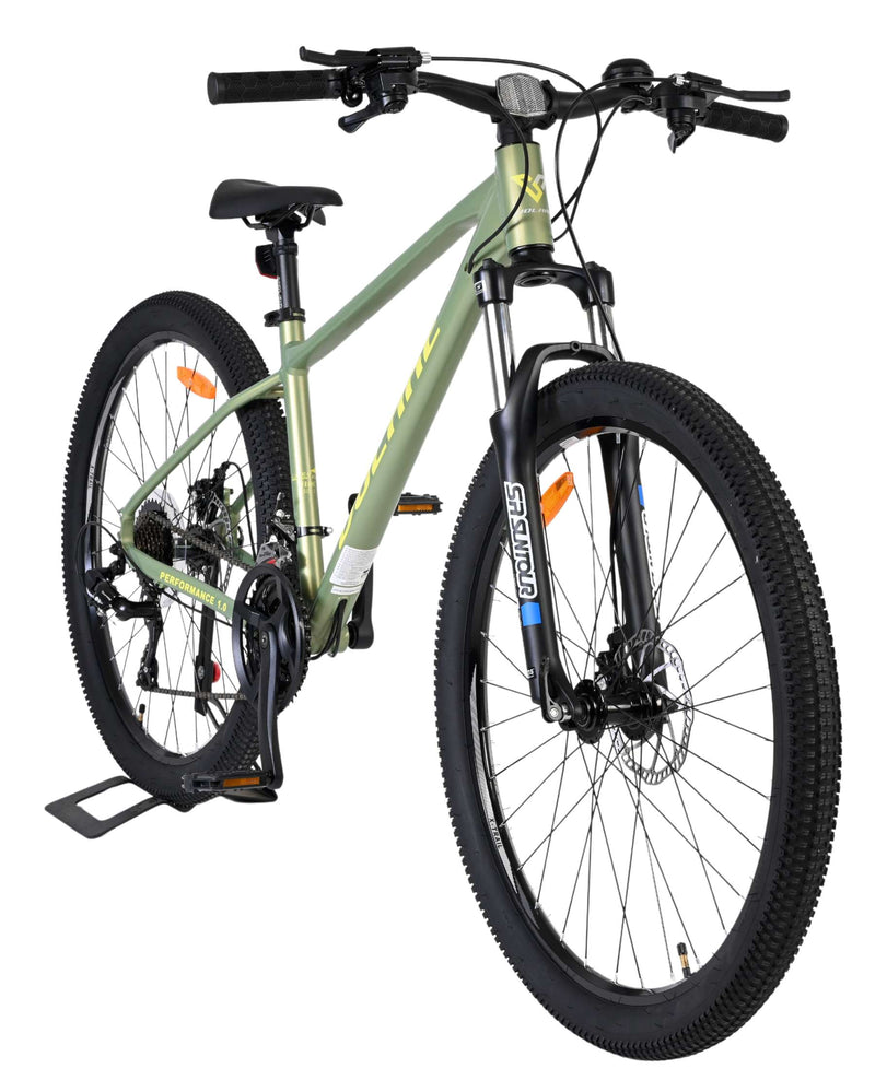 Afbeelding laden in galerijviewer, Volare x-trail mtb – jongens – 27,5 inch - s – groen – 21 speed
