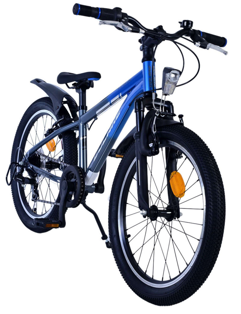 Load image into Gallery viewer, Volare xc race kinderfiets - 20 inch - 7 speed - blauw grijs

