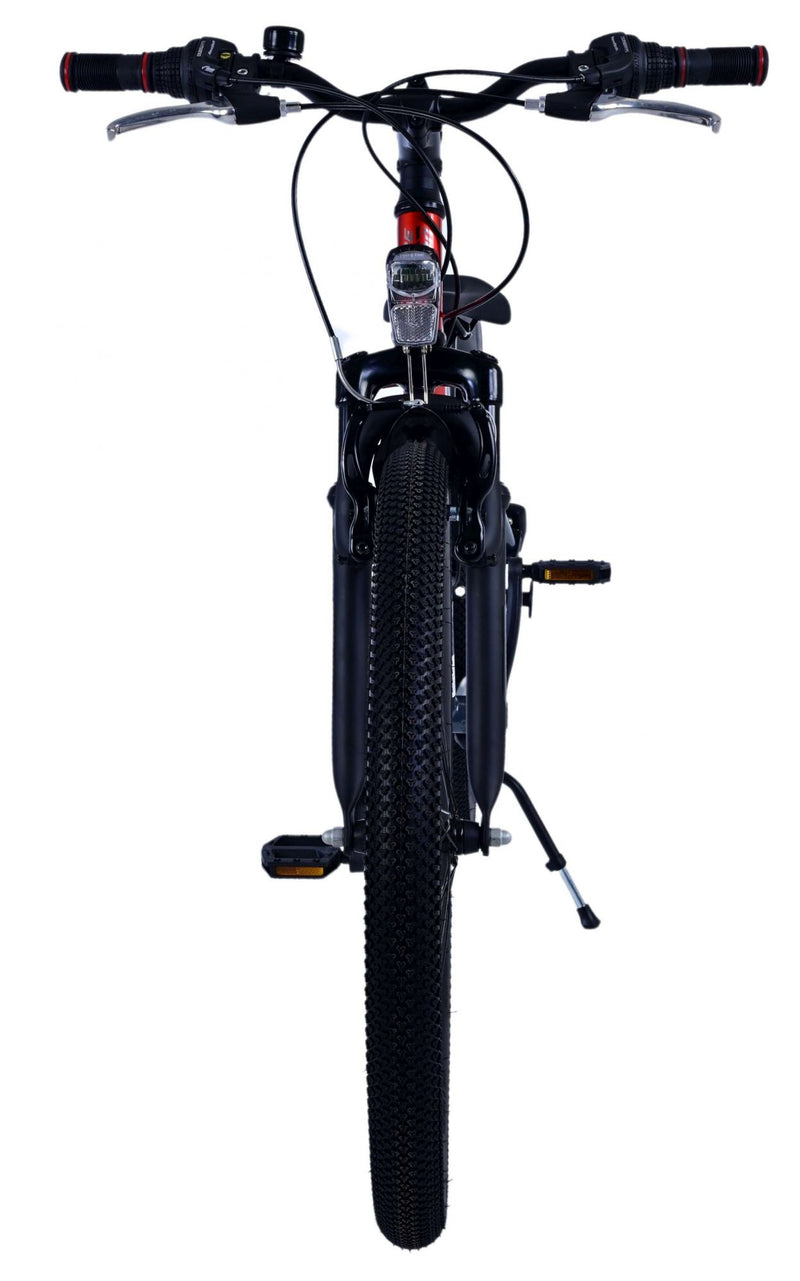 Load image into Gallery viewer, Volare xc race kinderfiets - 24 inch - 21 speed - rood grijs
