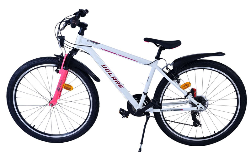 Load image into Gallery viewer, Volare xc race kinderfiets - 26 inch - 21 speed - wit roze
