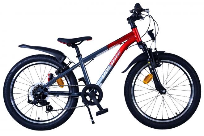 Load image into Gallery viewer, Volare xc race kinderfiets - 20 inch - 7 speed - rood grijs
