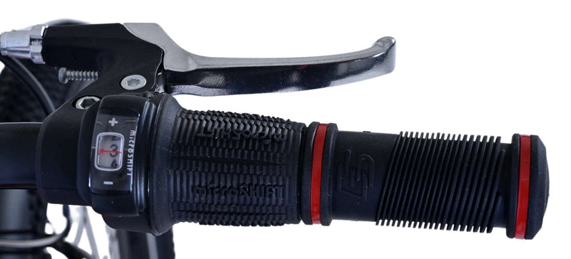 Load image into Gallery viewer, Volare xc race kinderfiets - 20 inch - 7 speed - rood grijs
