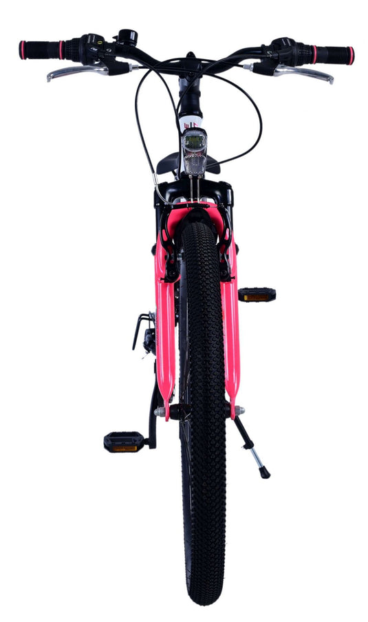 Volare xc race kinderfiets - 24 inch - wit roze - 21 speed