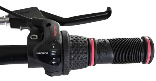 Volare xc race kinderfiets - 24 inch - nexus 3 - wit roze