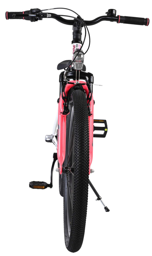 Volare xc race kinderfiets - 24 inch - wit roze - nexus 3