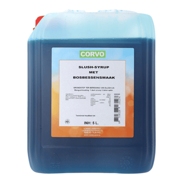 Corvo slush siroop bosbessen (5 liter)