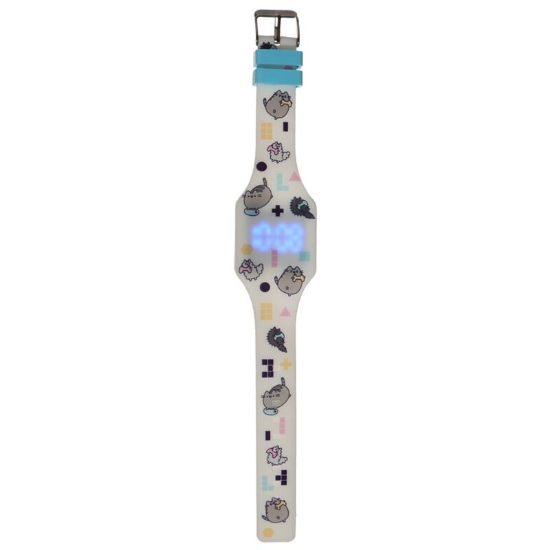Load image into Gallery viewer, Union pusheen kat digitaal siliconen horloge
