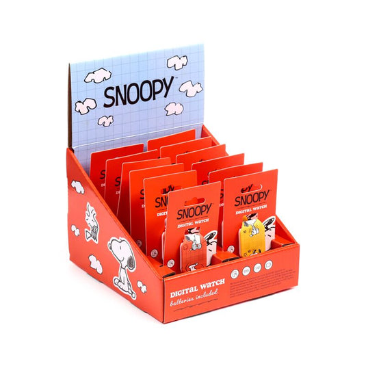 Peanuts snoopy woodstock silicone digital watch