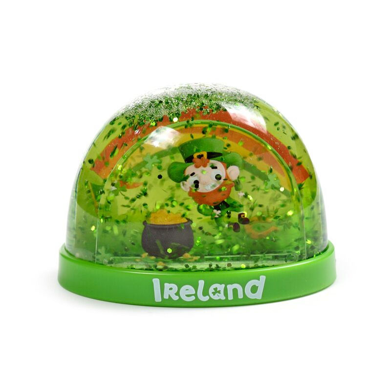 Load image into Gallery viewer, Iers geluk ierland medium glitter sneeuwbol
