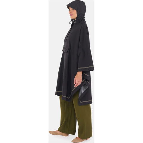 Weathergoods Sweden poncho Imbris Black M L