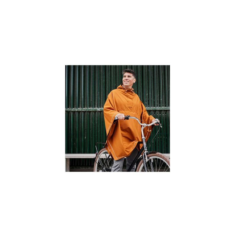 Load image into Gallery viewer, Weathergoods sweden poncho imbris copper s m
