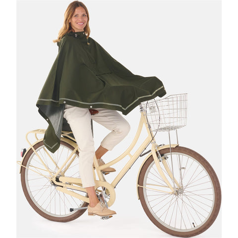 Weathergoods Sweden poncho Imbris Green S M