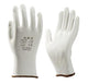 Werkhandschoen pu gecoat wit mt10 | 12 stuks