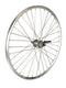 Achterwiel 28 inch 622 zilver 3v remnaaf spaak 13