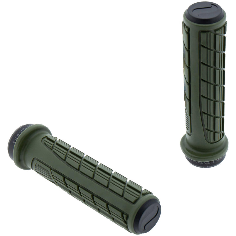 Load image into Gallery viewer, Widek handvatset the rock alu lock-ring zwart groen
