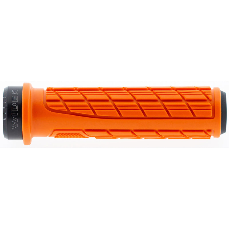 Load image into Gallery viewer, Widek handvatset the rock alu lock-ring zwart oranje
