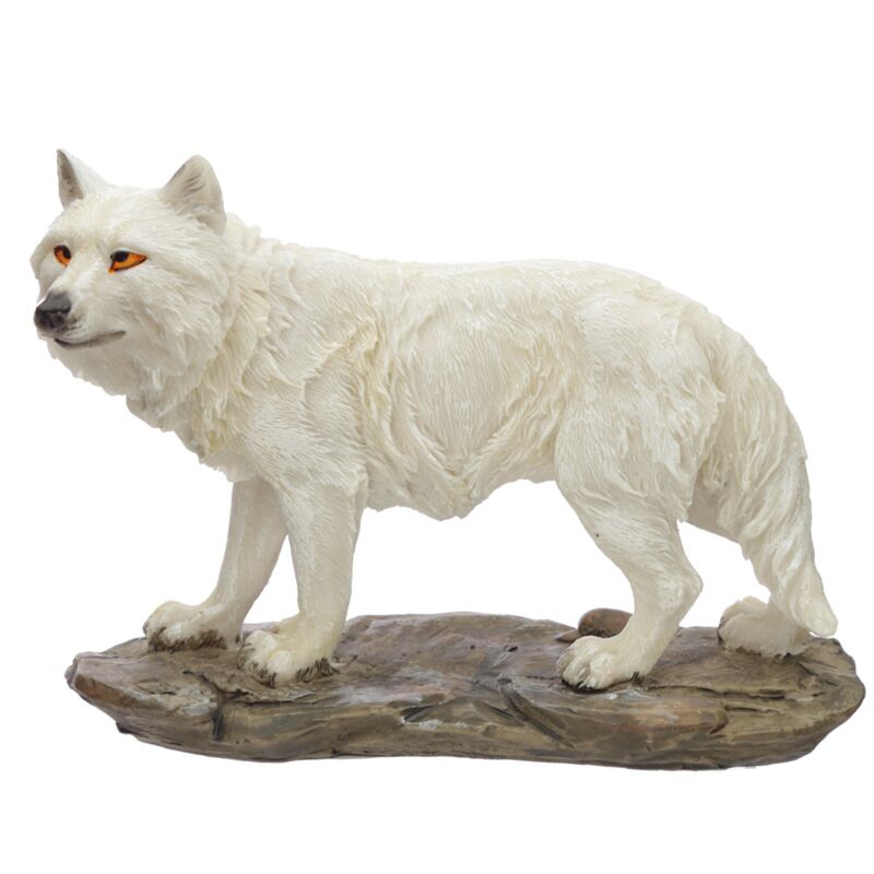 Load image into Gallery viewer, Protector of the north spirit of the night wolf beeld
