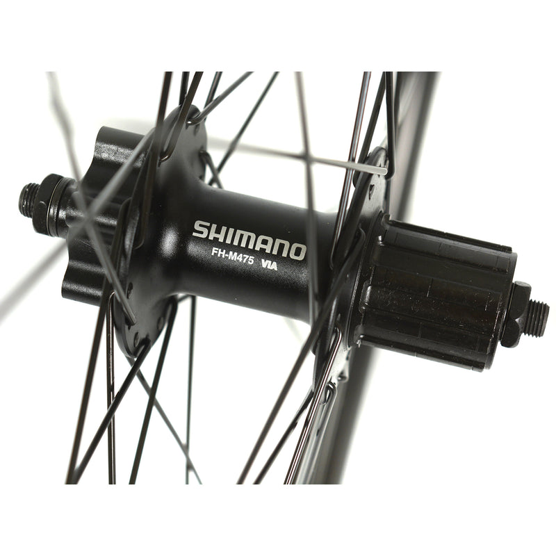 Afbeelding laden in galerijviewer, Velox achterwiel 28 gravel 19 shimano m475 disc 135mm qr
