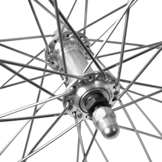 voorwiel 28 inch ZAC2000 aluminium zwart