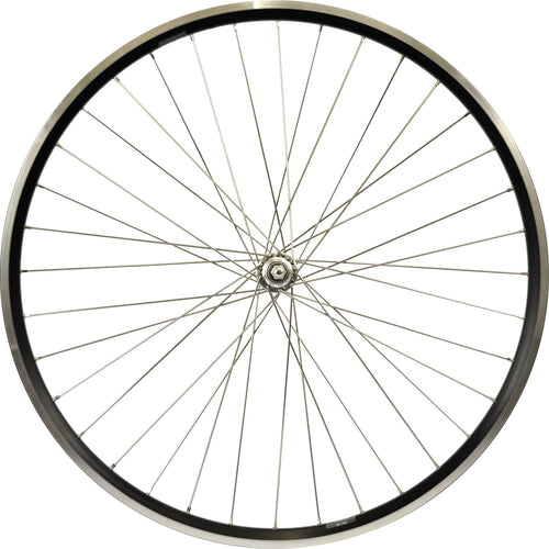 voorwiel 28 inch ZAC2000 aluminium zwart