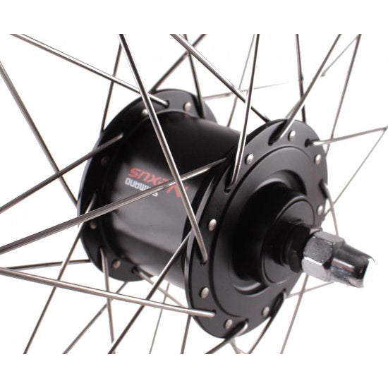 Load image into Gallery viewer, Roland Voorwiel 28 x 1 5 8 x 1 3 8 inch naafdynamo zwart
