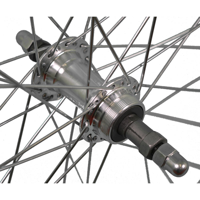 Load image into Gallery viewer, Roland achterwiel paralex pion 28-15 8-13 8 622 alu velg zil.
