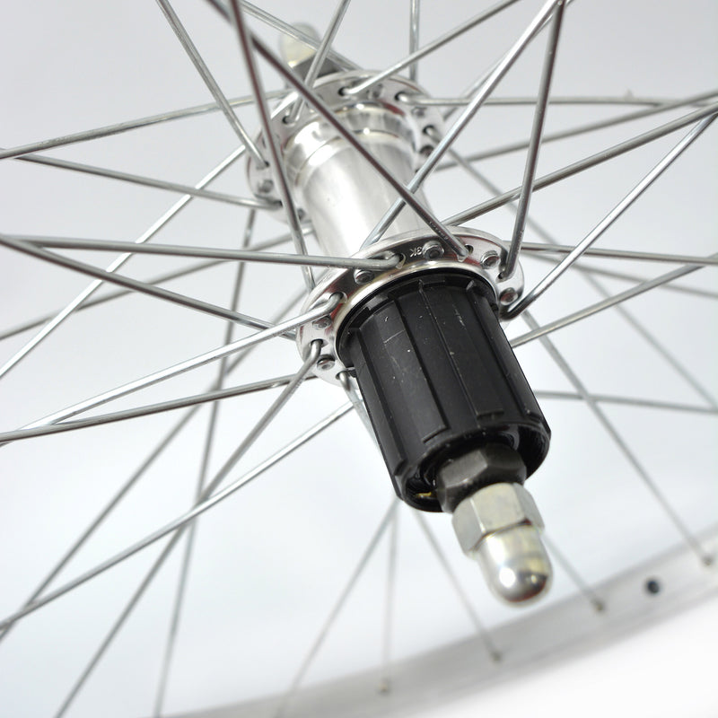 Load image into Gallery viewer, Roland achterwiel mach1 8 9v 28-15 8-13 8 622 vast alu zil.
