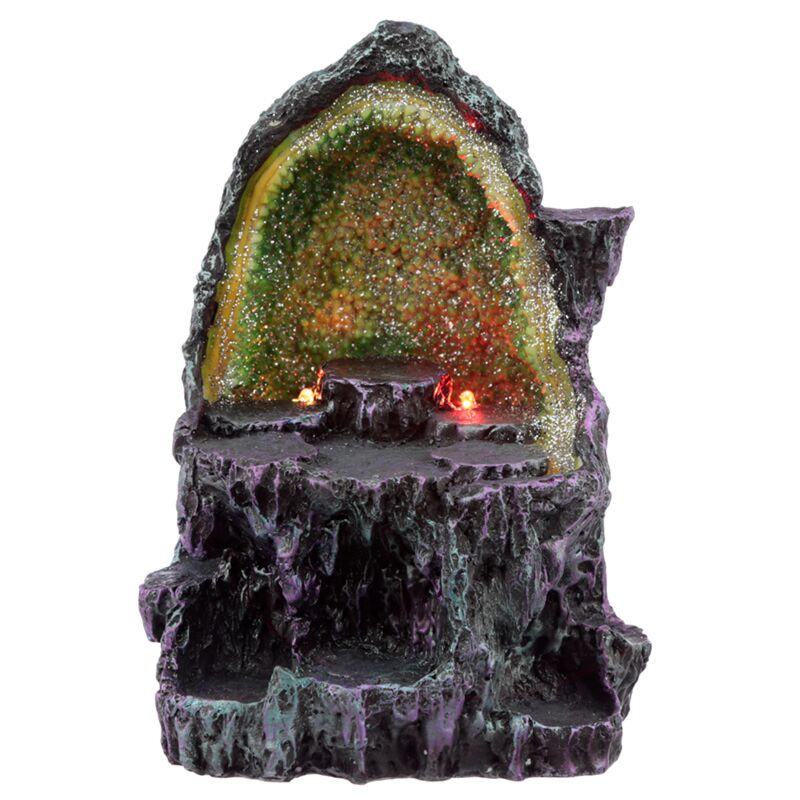 Load image into Gallery viewer, Dark legends kristalgrot led miniatuur beeldjes display
