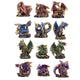 Dark legends draken miniatuur beeldjes