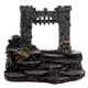 Middeleeuwse ridder miniatuur beeldjes display stand
