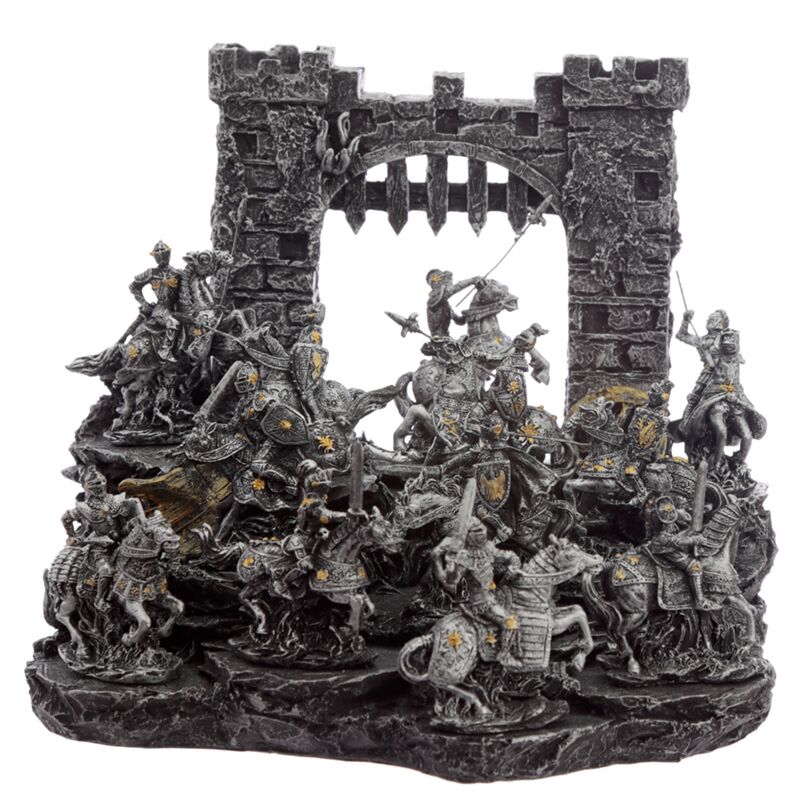 Load image into Gallery viewer, Middeleeuwse ridder miniatuur beeldjes
