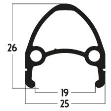 Load image into Gallery viewer, Roland achterwiel 28 euroline fhqc400
