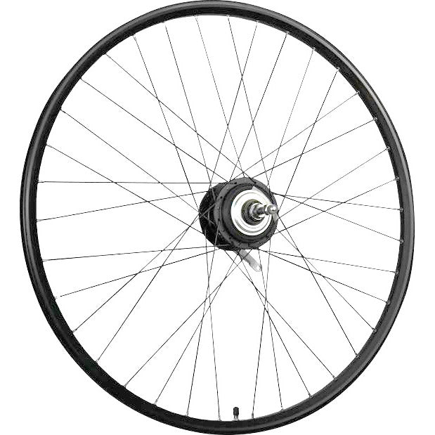 Load image into Gallery viewer, Roland achterwiel 28 36g ryde taurus21 nexus 8 remnaaf zwart
