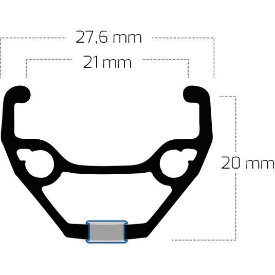 Roland achterwiel 28 36g ryde taurus21 nexus 8 remnaaf zwart