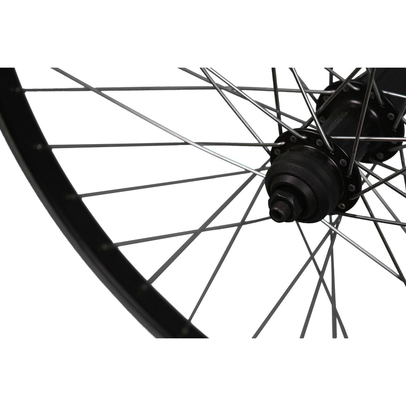 Load image into Gallery viewer, Roland achterwiel 26 21-559 sport21 shim. alu 36g qr zwart
