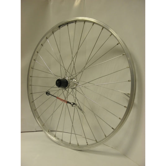 Roland achterwiel 26-1.75 559 8v cass uitval alu velg paralex zilver