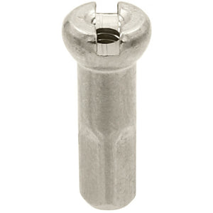 Sapim spaaknippel 14 polyax 14mm zilver messing (100st)