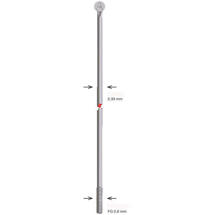 Load image into Gallery viewer, Alpina spaak zink 13-152 zonder nippel zilver (144st)

