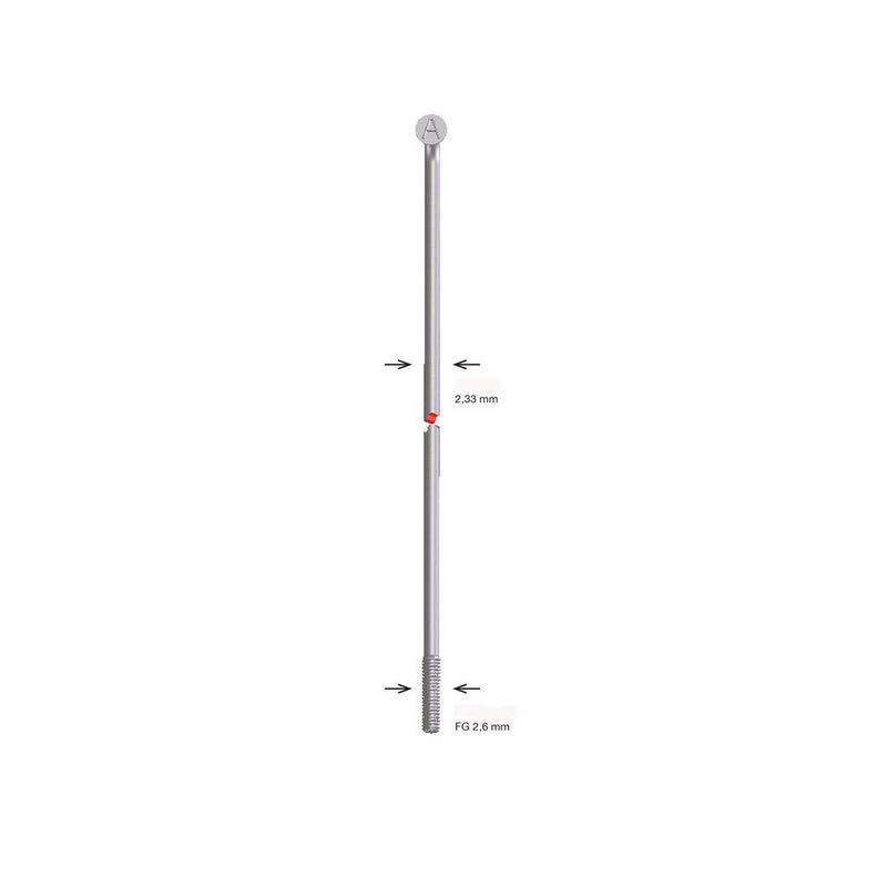 Load image into Gallery viewer, Alpina spaak zink 13-286 zonder nippel zilver (144st)
