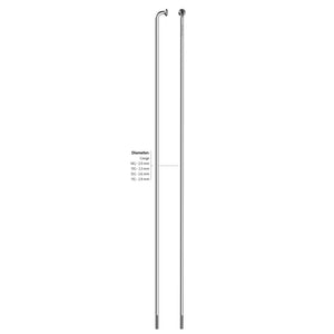 Alpina spaak zink 14-188 zonder nippel zilver (144st)