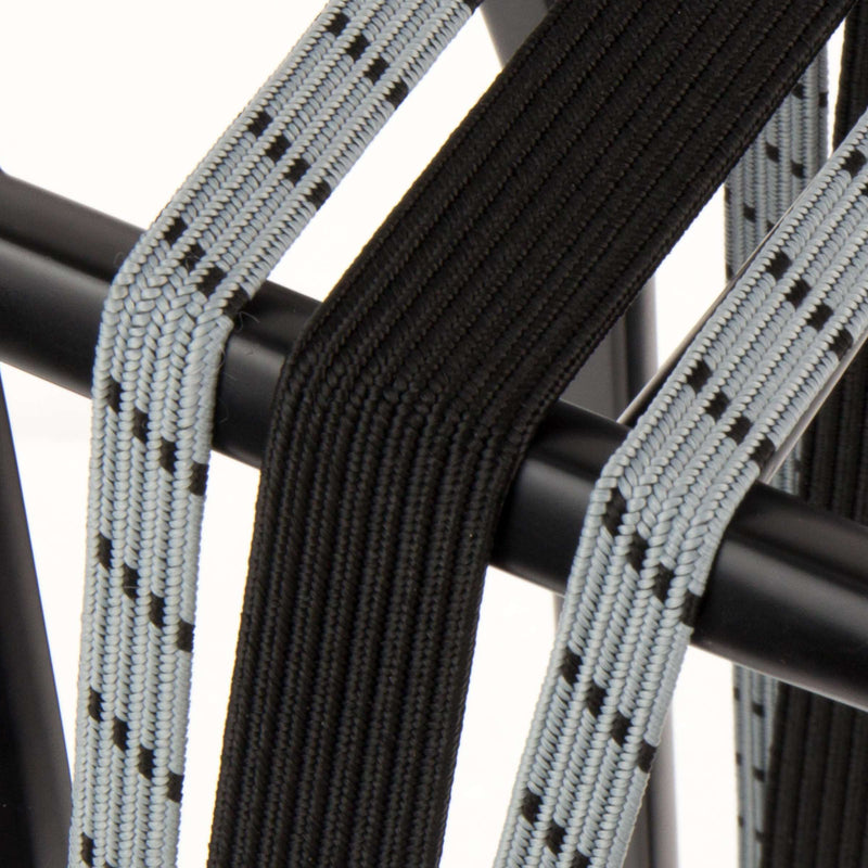 Load image into Gallery viewer, Widek triobinder eye met haak 24+2x12mm zwart steengrijs
