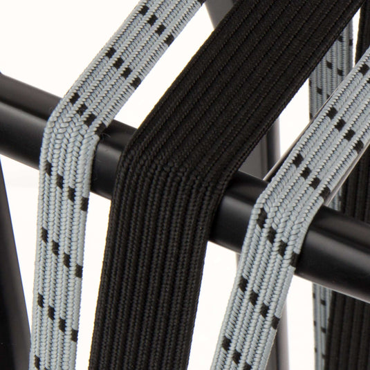 Widek triobinder eye met haak 24+2x12mm zwart steengrijs