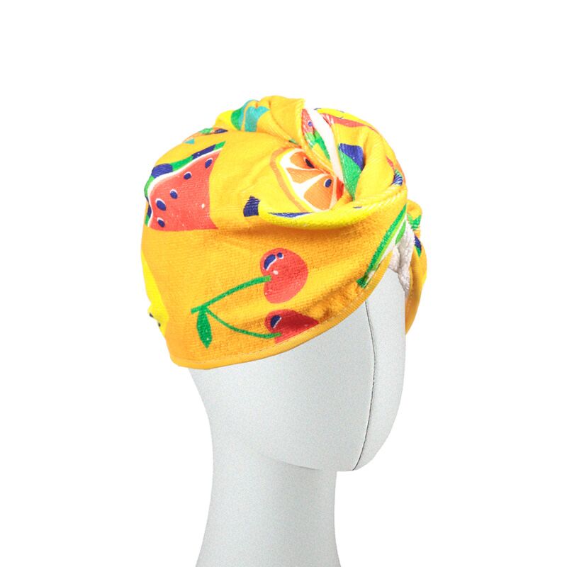 Load image into Gallery viewer, Zomerfruit microvezel haarwikkelhanddoek
