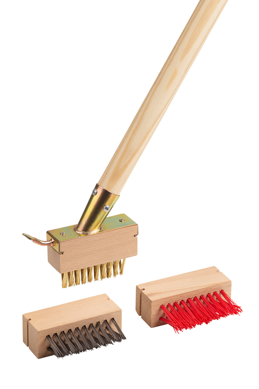 Meister voegenborstel set met steel 3st w - wu4360710