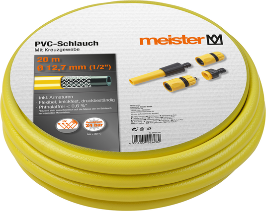 Meister slang aansluitset 20m 1 2 w - wu9926280