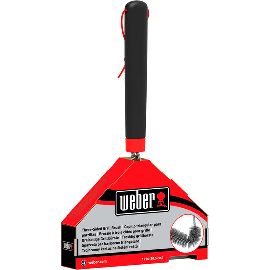Weber Driezijdige reinigingsborstel