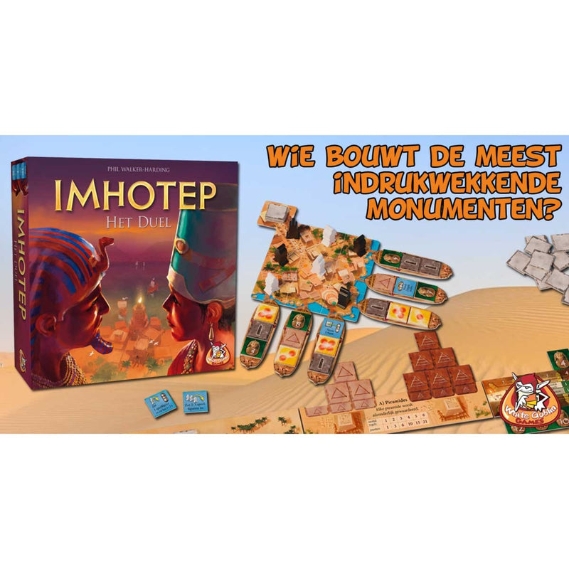 Load image into Gallery viewer, White Goblin Games Imhotep: Het Duel
