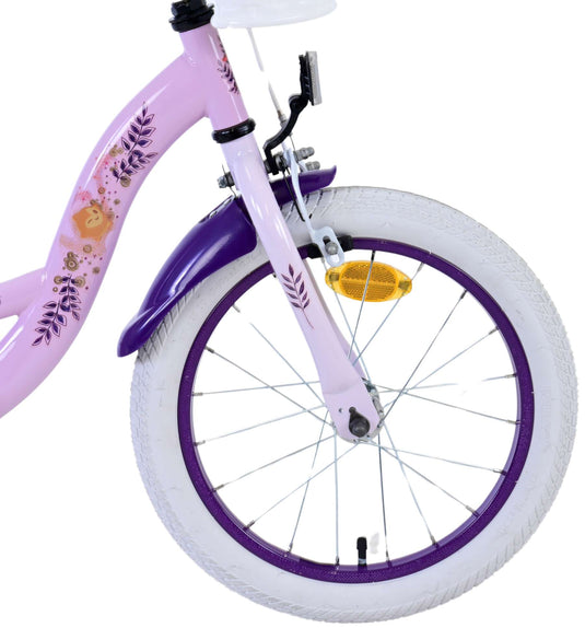 Wish disney kinderfiets - meisjes - 14 inch - paars