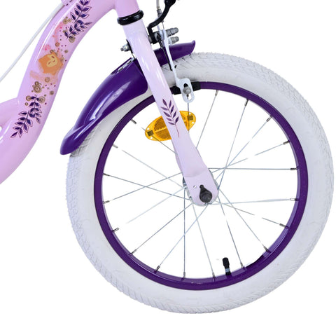 Disney Wish Kinderfiets - Meisjes - 16 inch - Paars - Twee handremmen